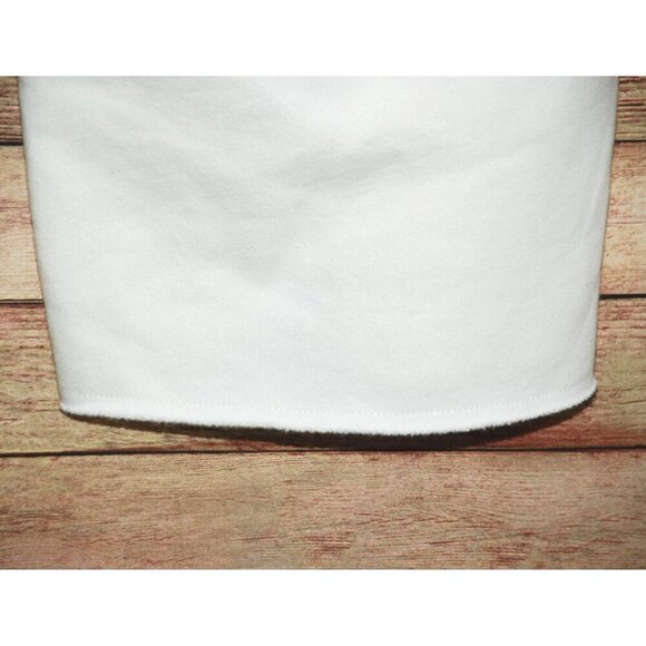 NWT Calia Cream Fleece Pull On Crop Pants Size XXL High Rise Raw Hem Straight - Picture 5 of 10